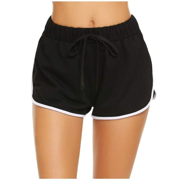 High Waist Drawstring Shorts