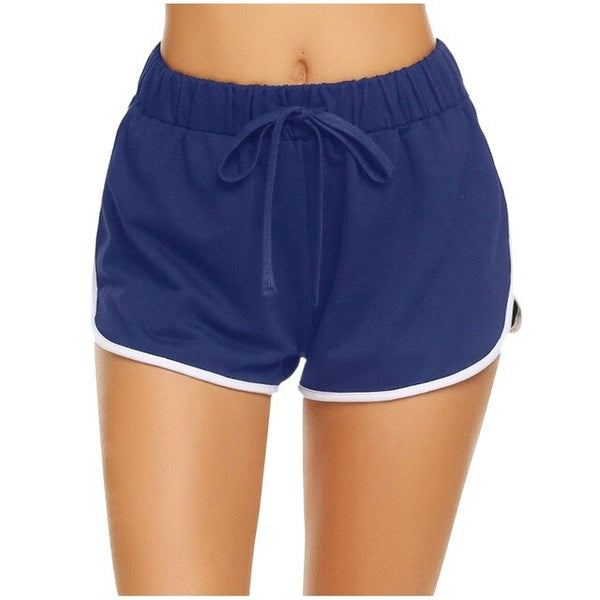 High Waist Drawstring Shorts