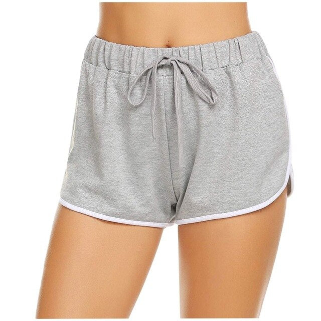 High Waist Drawstring Shorts