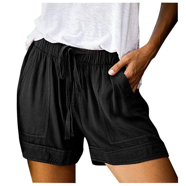 High Waist Shorts 2020 elastic