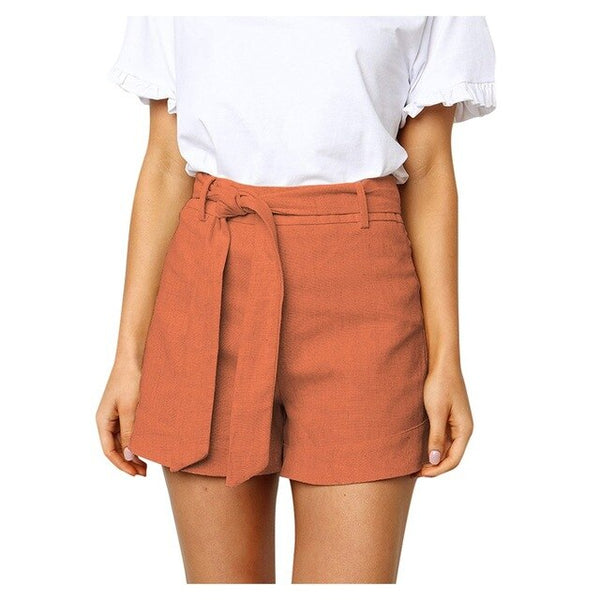 High Waist Bandage Shorts