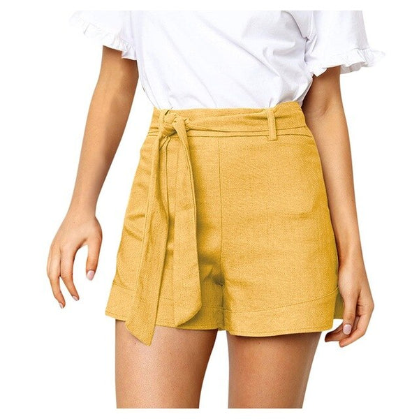 High Waist Bandage Shorts