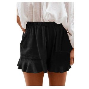 High Waist Pleated Shorts