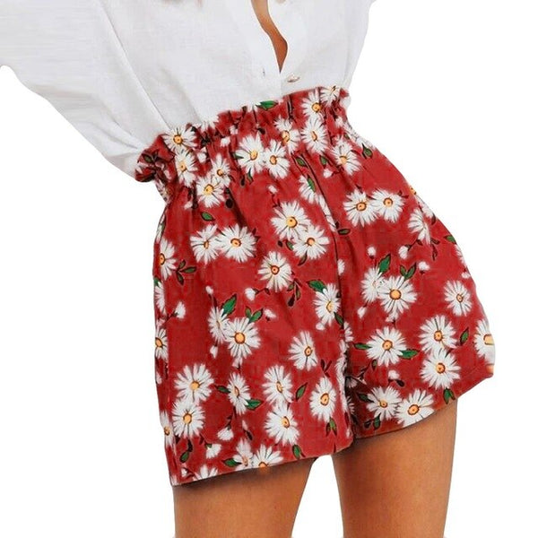 High Waist Wide Leg Shorts