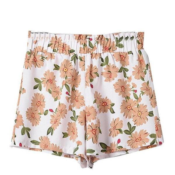 High Waist Wide Leg Shorts